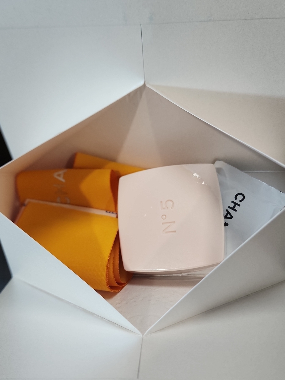 Chanel No5 soap bundle in a gift box